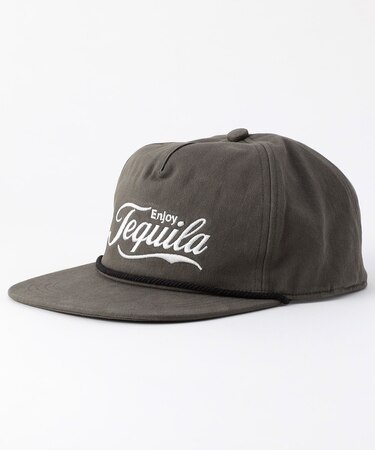5パネル TEQUILA ロゴトラッカーキャップ