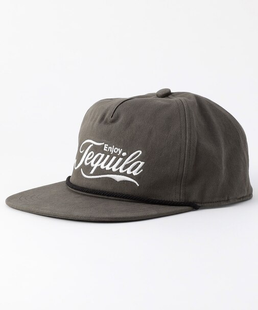 5パネル TEQUILA ロゴトラッカーキャップ