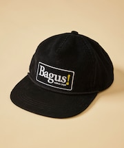 5パネル コーデュロイ BAGUS ロゴ トラッカーキャップ