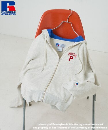 【Russell College】ZIP SWEAT HOODIE