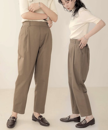 【WEB限定】ツイルチノテーパードパンツ