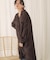 シアープリーツロングシャツワンピース