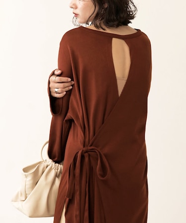 【WEB限定】2WAYバックカシュクールTOPS