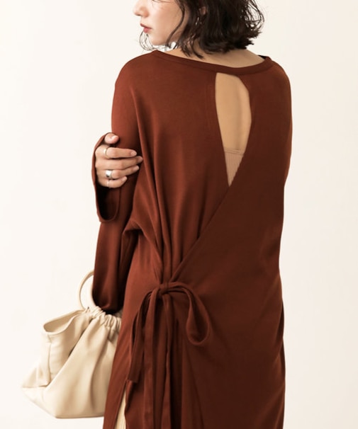 【WEB限定】2WAYバックカシュクールTOPS
