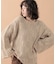 【WEB限定】総透かし編みニットプルオーバー