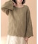 【WEB限定】総透かし編みニットプルオーバー