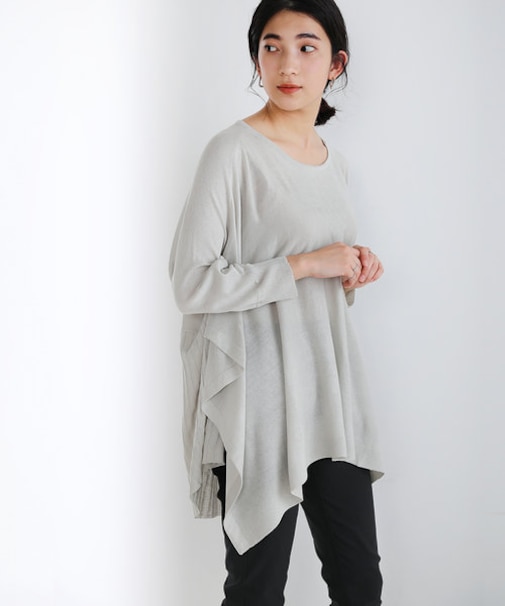 変形リブニットTOPS