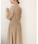 【WEB限定】バックリボン半袖ロングワンピース
