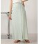 【WEB限定】ボタンデザインスリットロングスカート