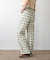 【WEB限定】チェックロングパンツ