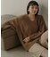 【WEB限定】ケーブル編みニットトップス