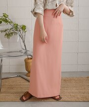 カラースリットロングタイトスカート