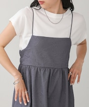フレンチスリーブドライタッチトップス
