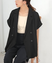 ジレ風ジャケット