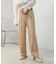 【S/M/L展開】サテンラインパンツ