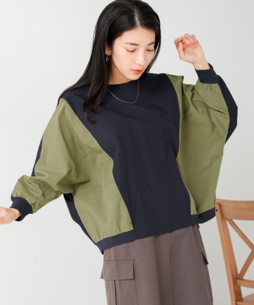 ドルマンスリーブプルオーバー