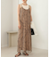 【S・Mサイズ展開】マーブルシアーメッシュキャミワンピース