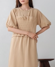 【S・Mサイズ展開あり】ビスチェライクスウェットワンピース