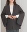 【オケージョンドレス/結婚式/2サイズ展開/SET ITEM/インナー付き/裏地付き】袖スリットジャケット