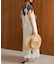 【S・Mサイズ展開】レースバックリボンキャミワンピース