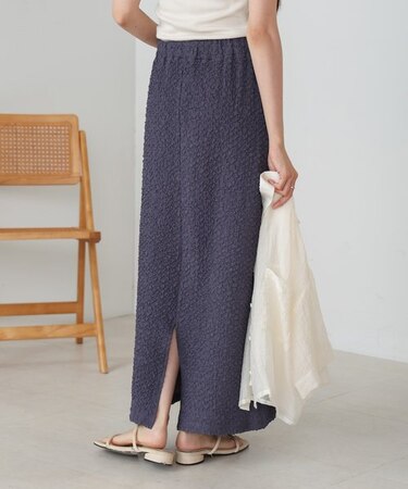 【S・Mサイズ展開あり】シャーリングカットＩラインスカート