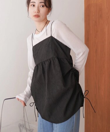 ドロストミドルキャミビスチェ