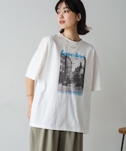タウンフォトカラーロゴＴシャツ