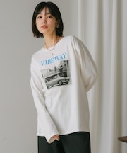 フォトプリントカラーロゴＴシャツ