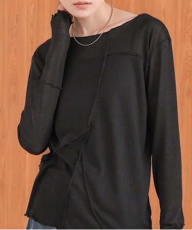 ブロック切替カットソー