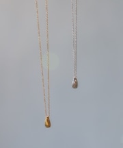 ステンレス Stainless Steel メタルドロップネックレス