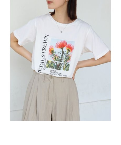 フォトフラワーＴシャツ