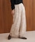 【WEB限定】フラワーチュールモチーフパンツ