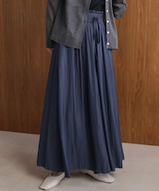 ギャザーウエストワイドパンツ