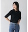 5分袖リブTシャツ