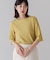 5分袖リブTシャツ