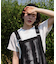 汗染み防止モックネックビューTシャツ