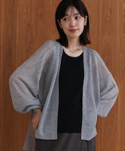 強撚ラメスリットトッパー