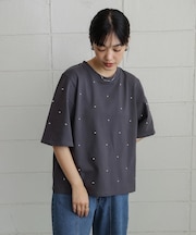 スタッズビジューT