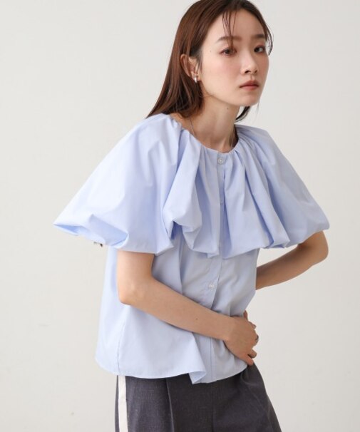 【Bab】バルーンデザインブラウス