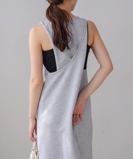 【セットアップ対応】バッククロスアメスリロングワンピース