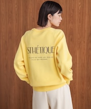 ECスウエットライク刺しゅうニットpo