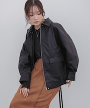 2wayオーバーブルゾンジャケット