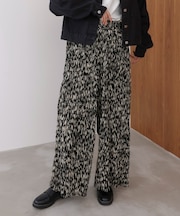 ニュアンス柄パンツ