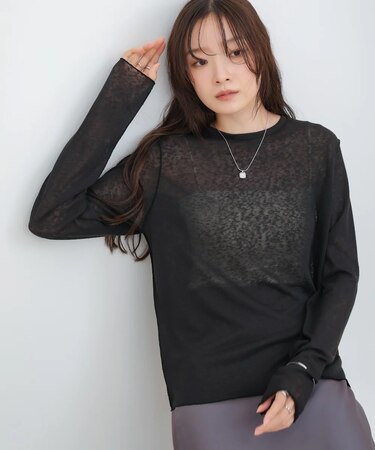 メランジシアーベーシックカットソー