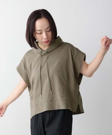 スムースドライカットパーカー