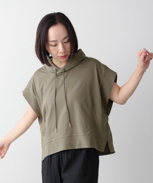 スムースドライカットパーカー