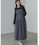 【選べるサイズ展開】レイヤード風チュールキャミワンピース