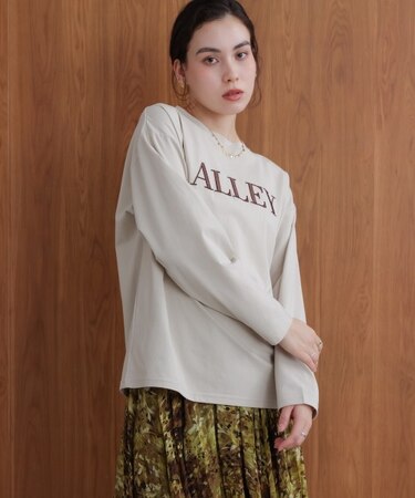 厚盛り刺しゅうロンＴ