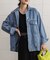 ビックポケットデニムシャツ