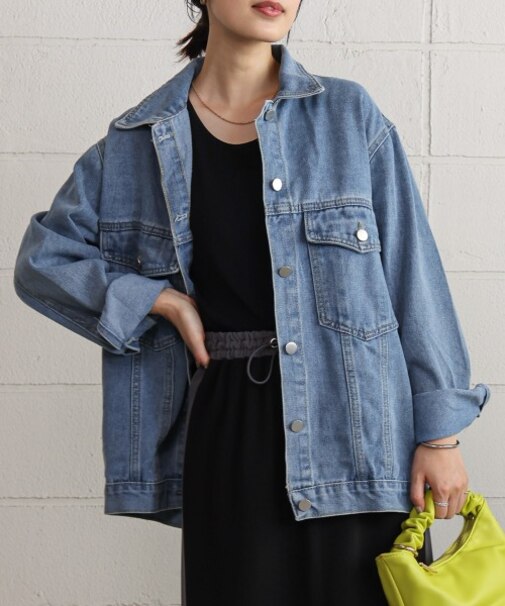 ビックポケットデニムシャツ